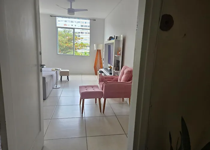 Apartamento Espacoso Com Vista Mar Copacabana