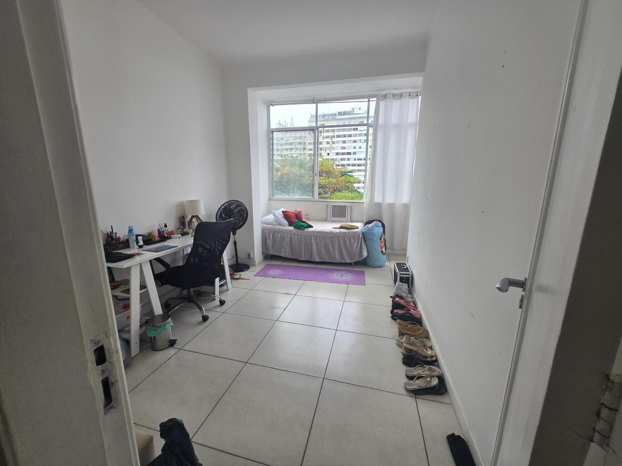 Espacoso Com Vista Mar Copacabana Apartamento