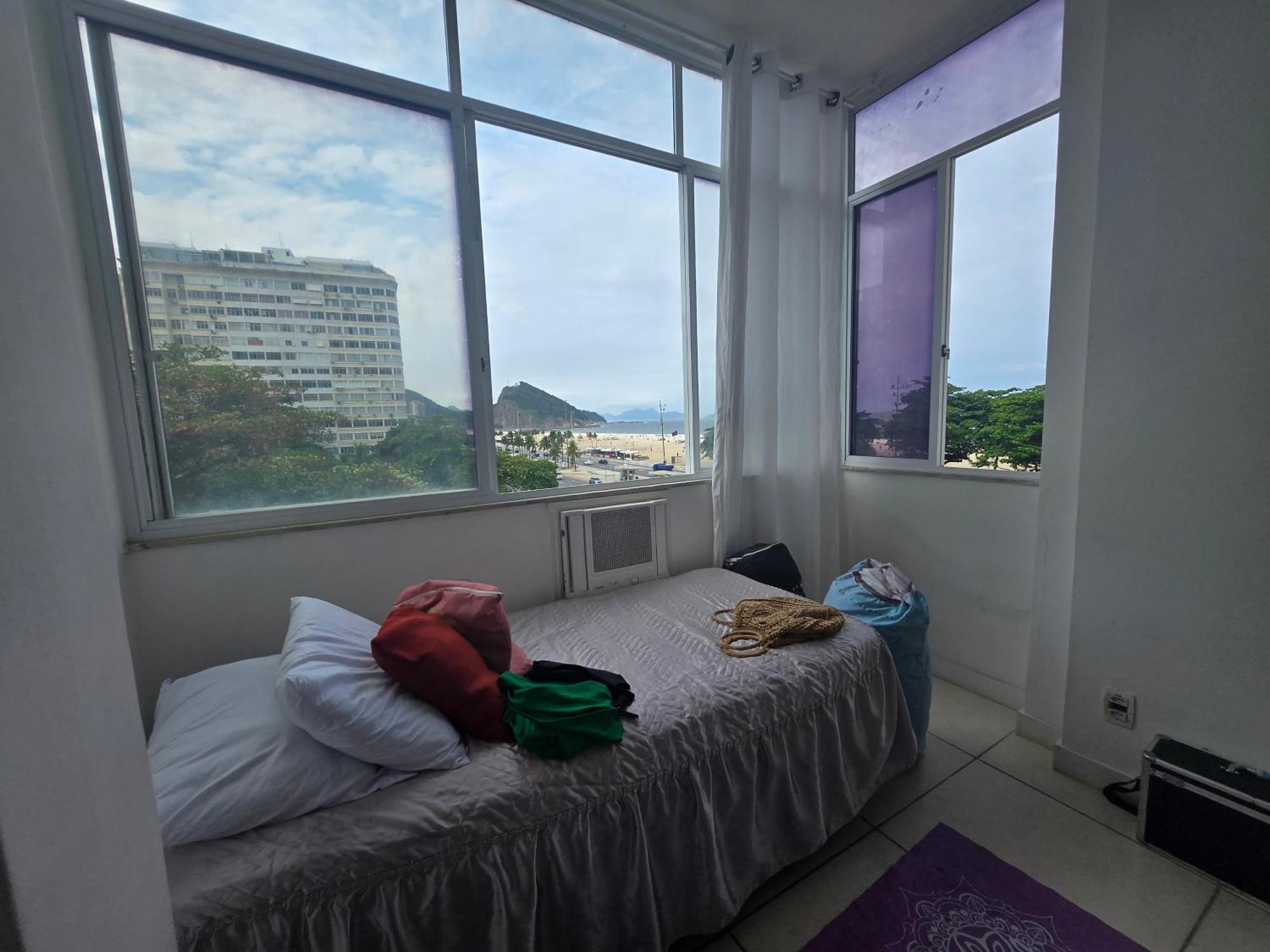 Espacoso Com Vista Mar Copacabana Apartamento *